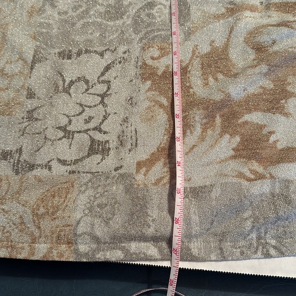 Alfred Dunner sparkle shimmer three-quarter sleeves sweater lightweight EUC - Picture 9 of 9